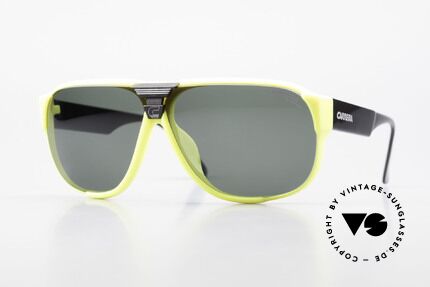 Carrera 5431 80er Sportsonnenbrille Alpin, Carrera Alpine-Changer Sportsonnenbrille v. 1988, Passend für Herren