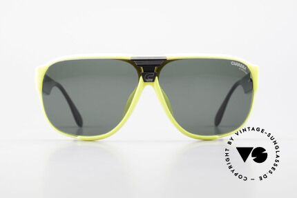 Carrera 5431 80er Sportsonnenbrille Alpin, ultraleichter Rahmen aus genialem Optyl-Material, Passend für Herren