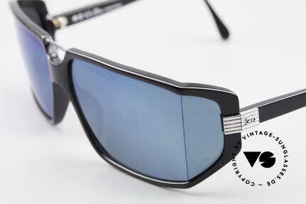Christian Dior 2440 Monsieur 80er Herren Brille, verspiegelte Polycarbonat-Gläser (100% UV Schutz), Passend für Herren