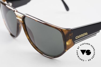 Carrera 5417 Designer Sportsonnenbrille 80s, Top-Qualität, dank unglaublichem Optyl-Material, Passend für Herren