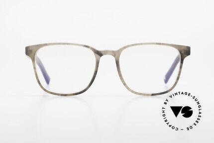 Kerbholz Ludwig Holzbrille Herren Blackwood, Brillenfront in smokey-grey mit Bügeln aus Blackwood, Passend für Herren
