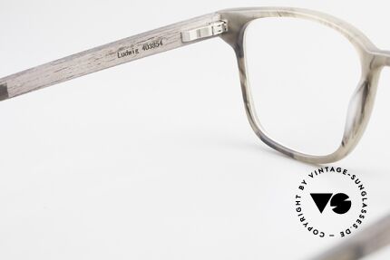 Kerbholz Ludwig Holzbrille Herren Blackwood, Größe: medium, Passend für Herren