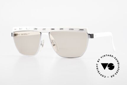 Paloma Picasso 3706 Kristall Damen Sonnenbrille, sie entwarf 1990 diese großartige Brillenkollektion, Passend für Damen