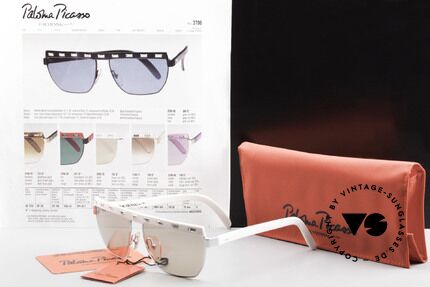 Paloma Picasso 3706 Kristall Damen Sonnenbrille, Größe: medium, Passend für Damen