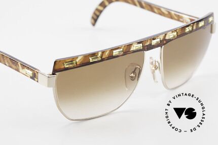Paloma Picasso 3706 Damen Sonnenbrille Strass 90s, zudem ist das Brillen-Etui als Geldbörse nutzbar!, Passend für Damen