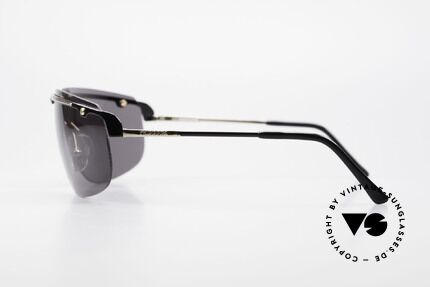 Carrera 5420 90er Sportsonnenbrille Wrap, ungetragen (wie alle unsere Carrera Sonnenbrillen), Passend für Herren