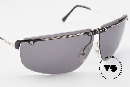 Carrera 5420 90er Sportsonnenbrille Wrap, KEINE RETRO Sonnenbrille; 30 Jahre altes Original!, Passend für Herren