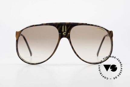 Carrera 5424 Aviator Sportsonnenbrille 80er, damalige Mod.-Bezeichnung: 5424 Sky, Gr. 62/13, Passend für Herren