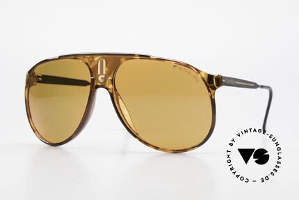 Carrera 5424 80s Sonnenbrille Polarisierend, alte 80er original Sportsonnenbrille von Carrera, Passend für Herren