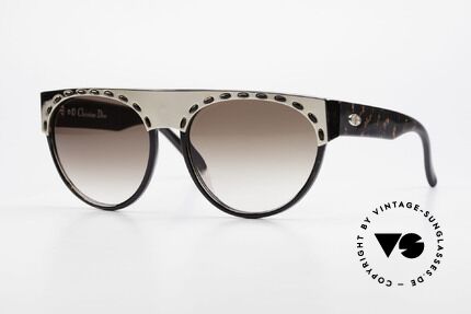 Christian Dior 2437 Damen Vintage Sonnenbrille, prachtvolle Damen-Sonnenbrille von Christian Dior, Passend für Damen