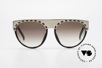 Christian Dior 2437 Damen Vintage Sonnenbrille, Farbenspiel: außen = aubergine & innen = schwarz, Passend für Damen