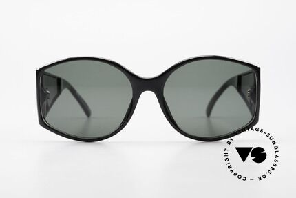 Christian Dior 2435 Designersonnenbrille Damen, toller Optyl-Kunstoffrahmen mit prunkvollen Bügeln, Passend für Damen