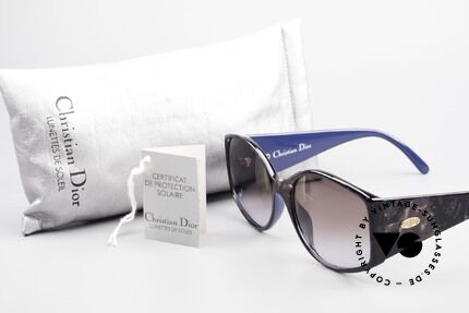 Christian Dior 2435 80s True Vintage Designerbrille, Gläser (100% UV) können ggf. auch getauscht werden, Passend für Damen