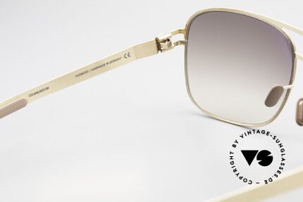 Mykita Luke Vintage Sonnenbrille von 2008, getragen von zahlreichen Promis und inzwischen selten, Passend für Herren