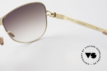 Mykita Ava Damen Designer Aviator Brille, daher jetzt bei uns (natürlich ungetragen und mit Etui), Passend für Damen