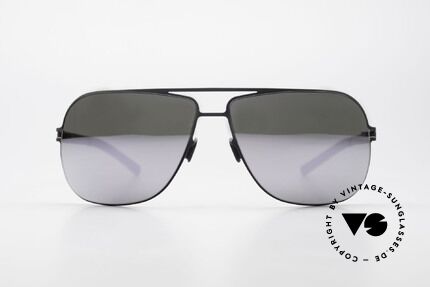 Mykita Rolf Promi Sonnenbrille Verspiegelt, Mykita: die jüngste Marke in unserem vintage Sortiment, Passend für Herren und Damen