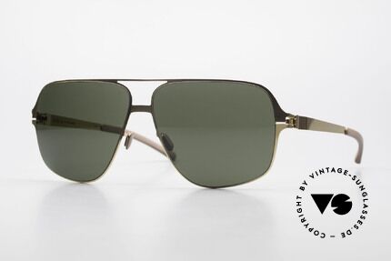 Mykita Cassius Lenny Kravitz XXL Sonnenbrille, Lenny Kravitz Mykita Sonnenbrille von 2010, VINTAGE, Passend für Herren