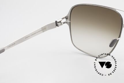 Mykita Cassius Lenny Kravitz Sonnenbrille XXL, getragen von Lenny Kravitz (2012) und inzwischen selten, Passend für Herren