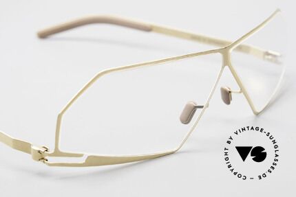 Mykita Chuck Futuristische Designerbrille, getragen von zahlreichen Promis und inzwischen selten, Passend für Herren und Damen