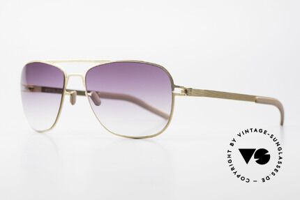 Mykita Howard Unisex Mykita Brille von 2007, Mod. No.1 Sun Howard Goldline, purple-gradient, 58/18, Passend für Herren und Damen