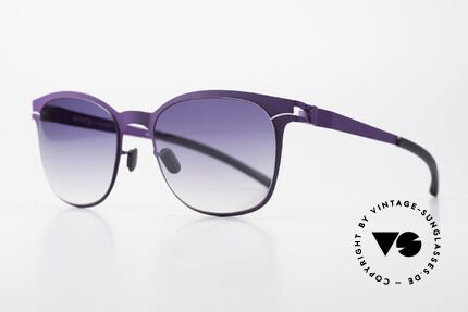 Mykita Greta Damen Designer Sonnenbrille, Collection No.1 Greta Violet, violet-gradient, Gr. 54/20, Passend für Damen