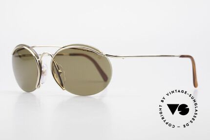 Porsche 5690 2 in 1 Sonnenbrille Zwei Styles, KEINE Retrobrille; sondern ein ungetragenes Original!, Passend für Herren und Damen