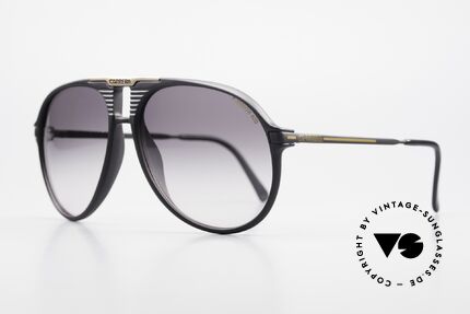 Carrera 5595 80er Brille Extra Sonnengläser, Kunststoffrahmen (aus OPTYL) in TOP-Qualität!, Passend für Herren
