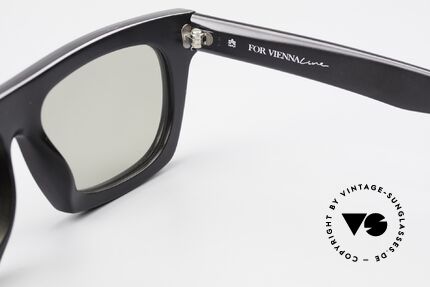 Paloma Picasso 1460 Markante 90er Sonnenbrille, Sonnengläser (100% UV) und mit original P.P. Etui, Passend für Herren und Damen