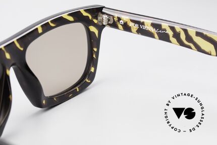 Paloma Picasso 1460 No Retrobrille 90er Original, Sonnengläser (100% UV) und mit original P.P. Etui, Passend für Herren und Damen