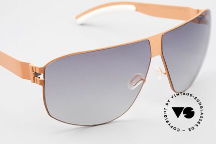 Mykita Terrence Mykita Brille Neonorange 2011, getragen von zahlreichen Promis und inzwischen selten, Passend für Herren