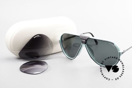 Carrera 5593 80er Sportsonnenbrille Aviator, Größe: large, Passend für Herren
