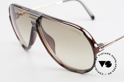 Carrera 5593 80er Aviator Sportsonnenbrille, 1x braun Verlauf &1x braun verspiegelt; (100% UV), Passend für Herren