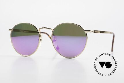 John Lennon - Imagine Pink Verspiegelte Sonnengläser, vintage Brille der original 'John Lennon Collection', Passend für Herren und Damen