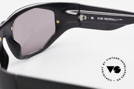 Paloma Picasso 3701 90er Damen Wrap Sonnenbrille, Größe: medium, Passend für Damen