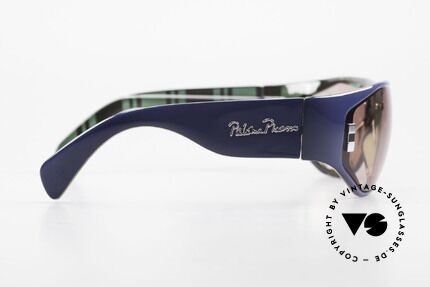 Paloma Picasso 3701 Wrap Around Sonnenbrille 90er, ungetragen; wie alle unsere 90er vintage 'Schätze', Passend für Damen