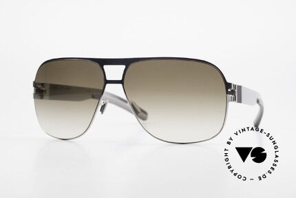 Mykita Clifford 2000er Vintage Aviator Brille, original VINTAGE Mykita Herren-Sonnenbrille von 2011, Passend für Herren