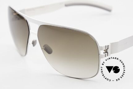 Mykita Clifford 2000er Vintage Aviator Brille, innovativ flexible Metallfassung: eine Größe passt allen, Passend für Herren
