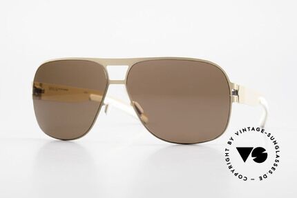 Mykita Clifford 2000er Aviator Vintage Brille, original VINTAGE Mykita Herren-Sonnenbrille von 2011, Passend für Herren