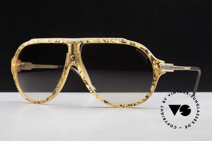 Carrera 5565 Alte 80er Sonnenbrille Vintage, langlebiges Optyl-Material (scheint nicht zu altern), Passend für Herren und Damen