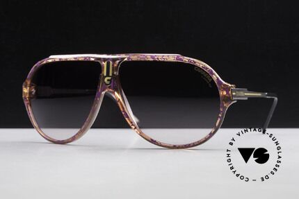 Carrera 5565 Alte Vintage 80er Sonnenbrille, langlebiges Optyl-Material (scheint nicht zu altern), Passend für Herren und Damen
