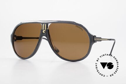 Carrera 5565 Alte Vintage Sonnenbrille 80er, Carrera 5565: ein absoluter Klassiker aus den 80ern, Passend für Herren und Damen