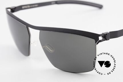 Mykita Tiago Designer Unisex Sonnenbrille, innovativ flexible Metallfassung: eine Größe passt allen, Passend für Herren und Damen