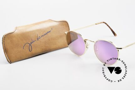 John Lennon - The Dreamer Pink Verspiegelte Sonnengläser, Größe: extra small, Passend für Herren und Damen