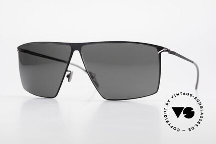 Mykita Amund Eckige Herren Sonnenbrille, original VINTAGE Mykita Herren-Sonnenbrille von 2010, Passend für Herren