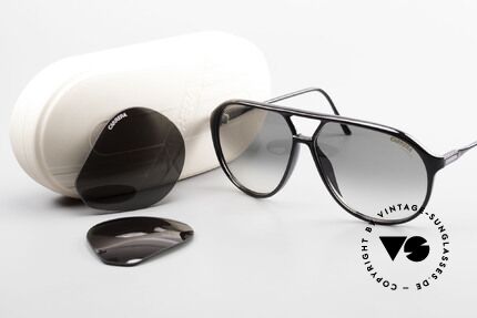 Carrera 5425 80er Sport Performance Brille, Robert De Niro trug ein solches Modell im Film 'Casino', Passend für Herren