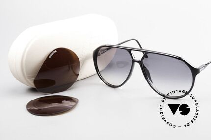 Carrera 5425 80er Brille Mit Wechselgläsern, Größe: medium, Passend für Herren
