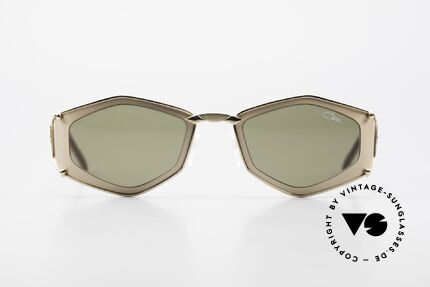 Cazal 912 Schlangenhaut Muster Brille, extravagantes Design aus den späten 90er Jahren, Passend für Damen