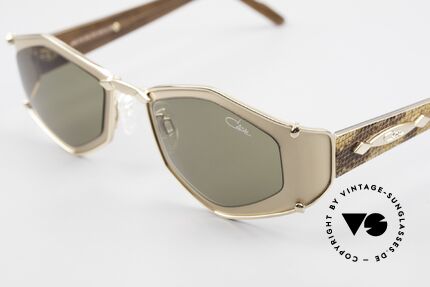 Cazal 912 Schlangenhaut Muster Brille, ungetragen (wie alle unsere Cazal Designerstücke), Passend für Damen