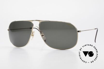 Carrera 5422 90er Modell Mit 3 Paar Gläsern, Carrera Sonnenbrille der Carrera Collection 1989/90, Passend für Herren