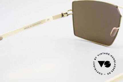 Mykita Viktor Eckige Designer Sonnenbrille, getragen von zahlreichen Promis und inzwischen selten, Passend für Herren
